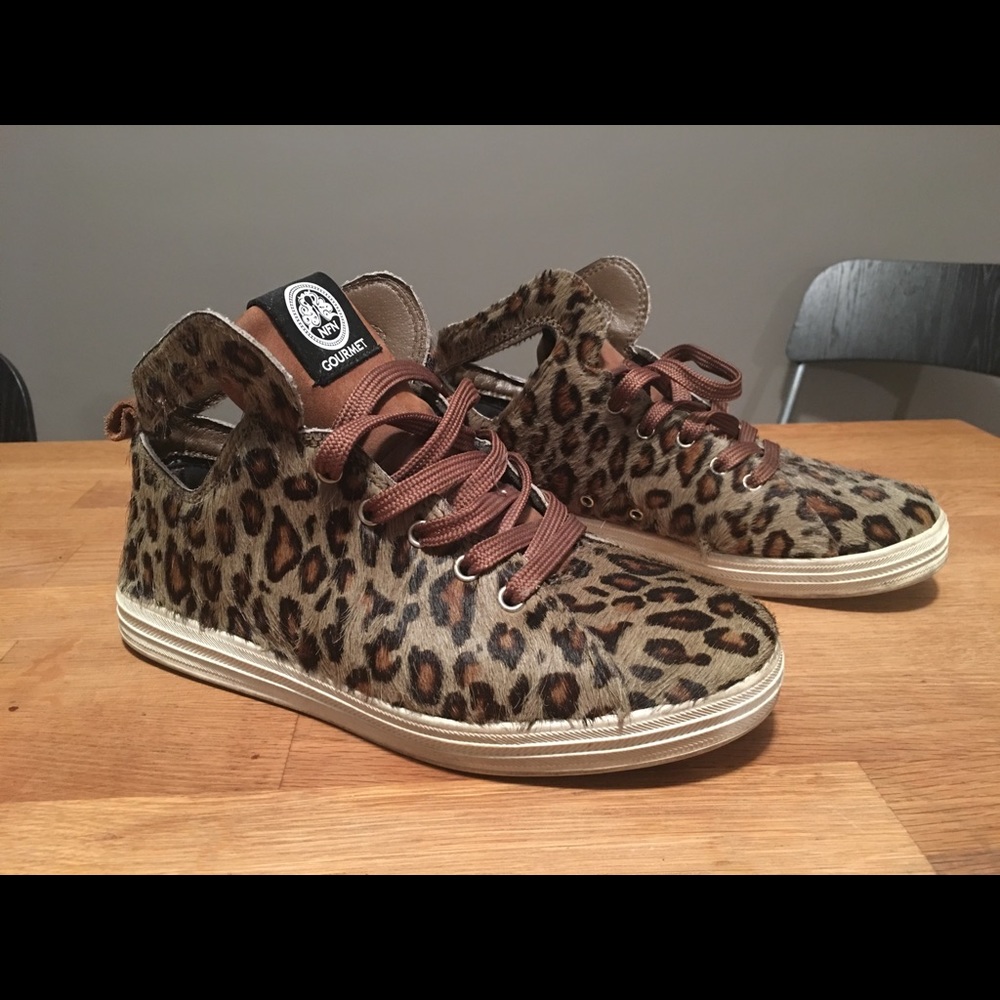 NFN Gourmet Women’s Uno CP Olive leopard print